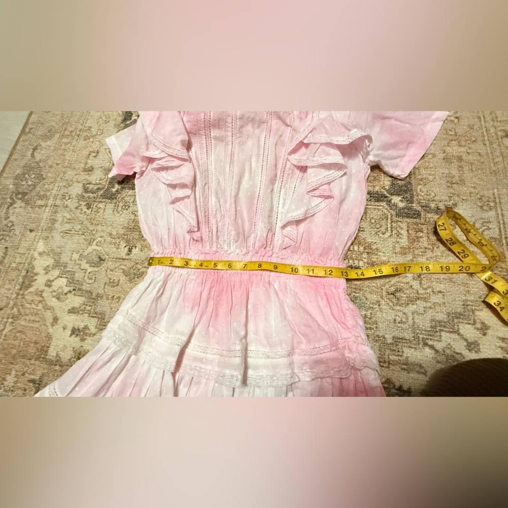 LoveShackFancy Pink Ruffled Dress - Picture 5 of 11